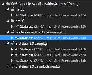 .net 4.0 PCL ends up targeting .net v4.6?